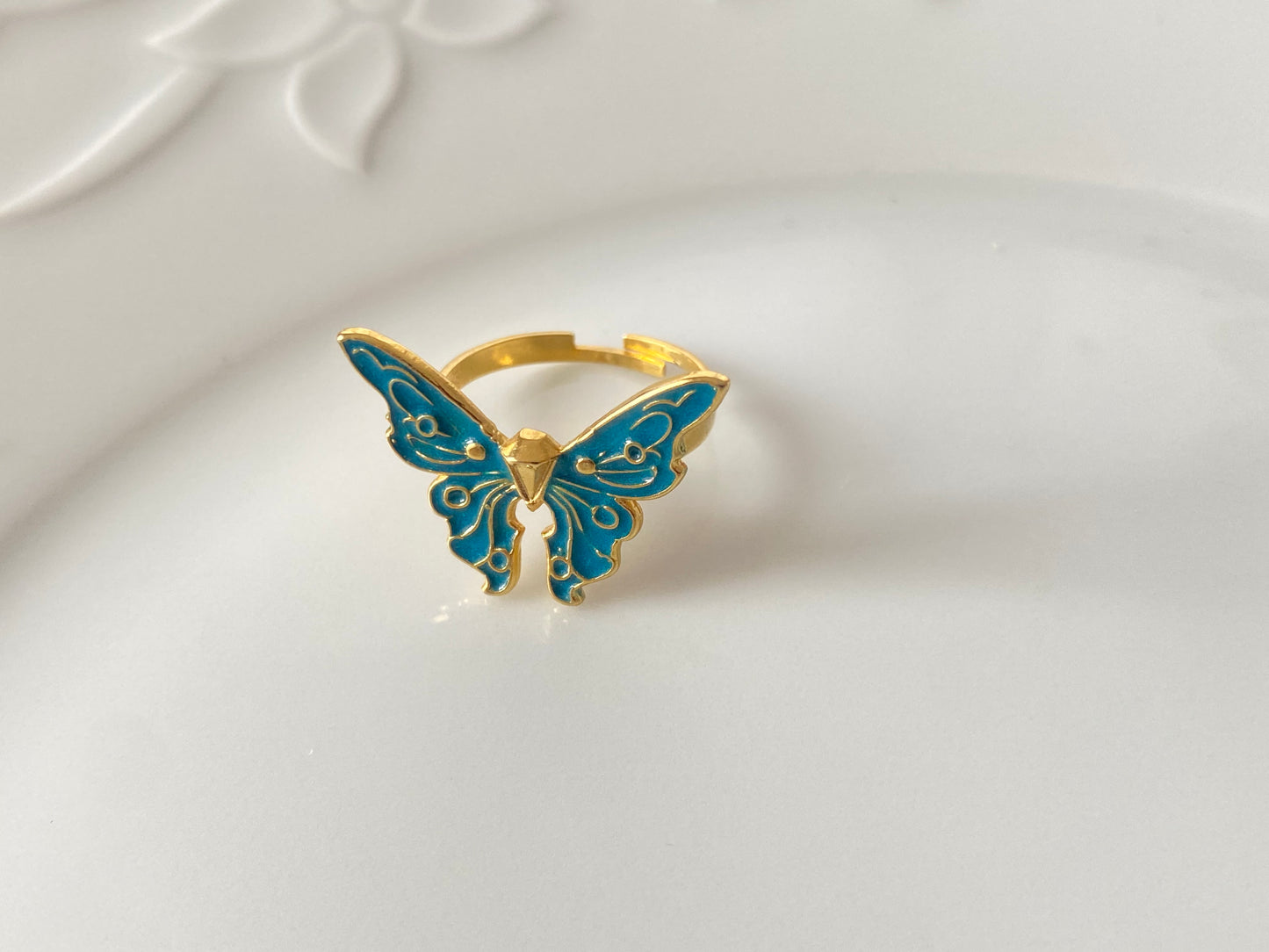 Fairytopia barbie butterfly rings