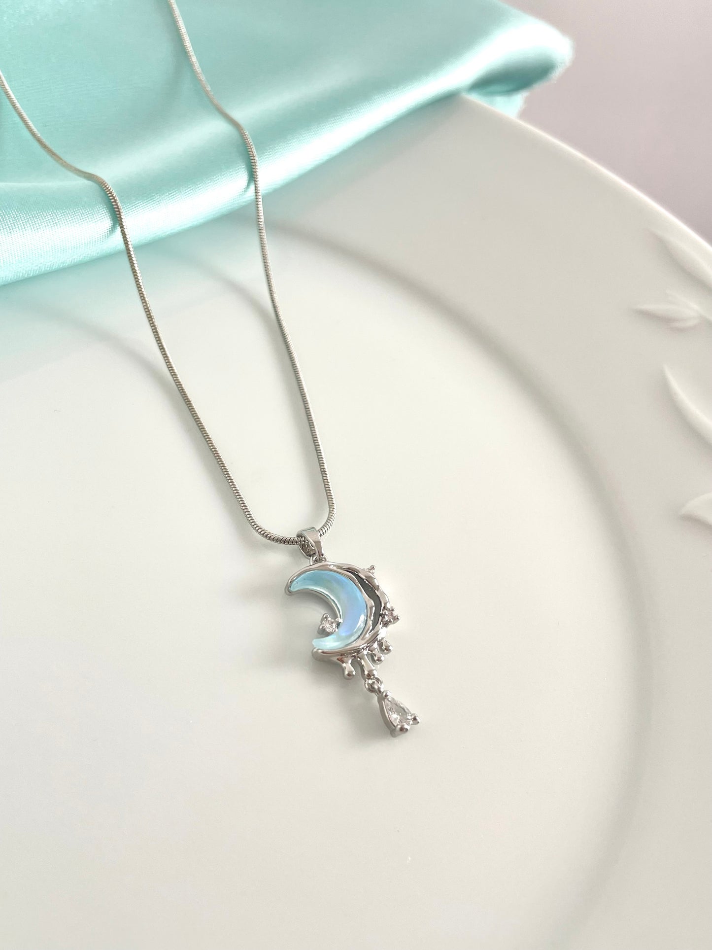 Blue Moon Necklace