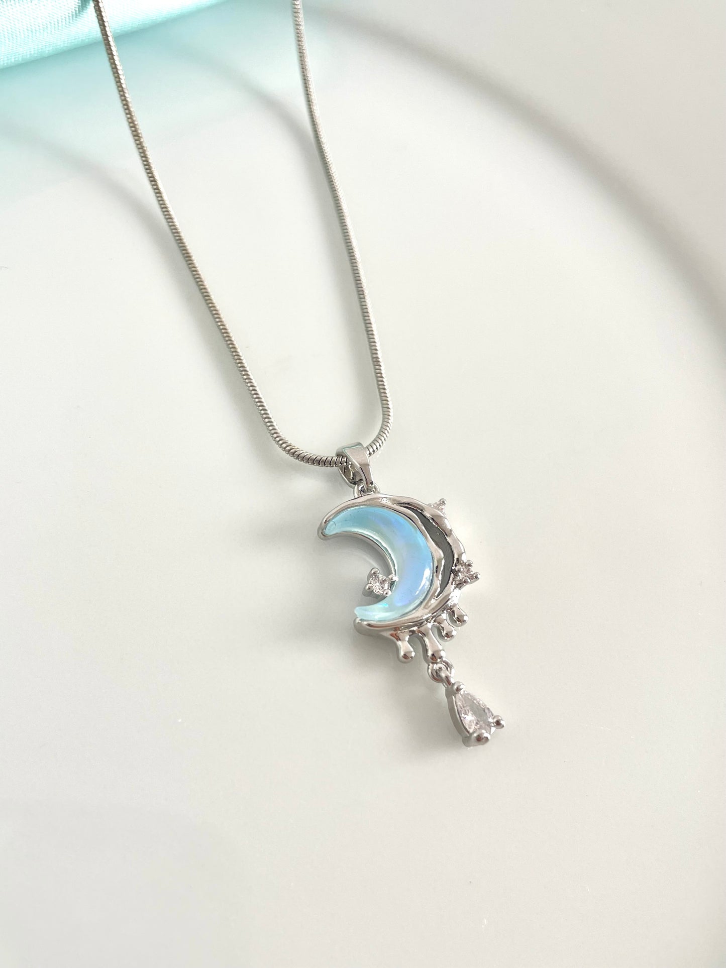 Blue Moon Necklace