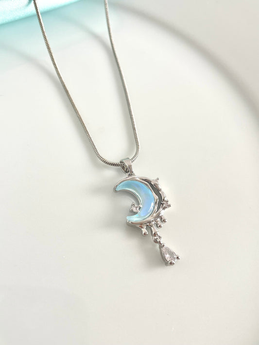 Blue Moon Necklace