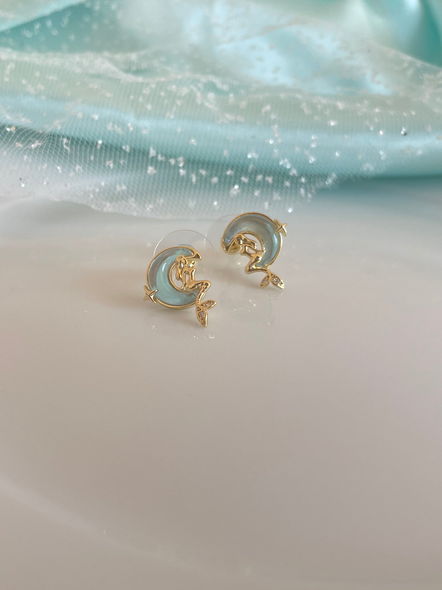 Mermaid earrings