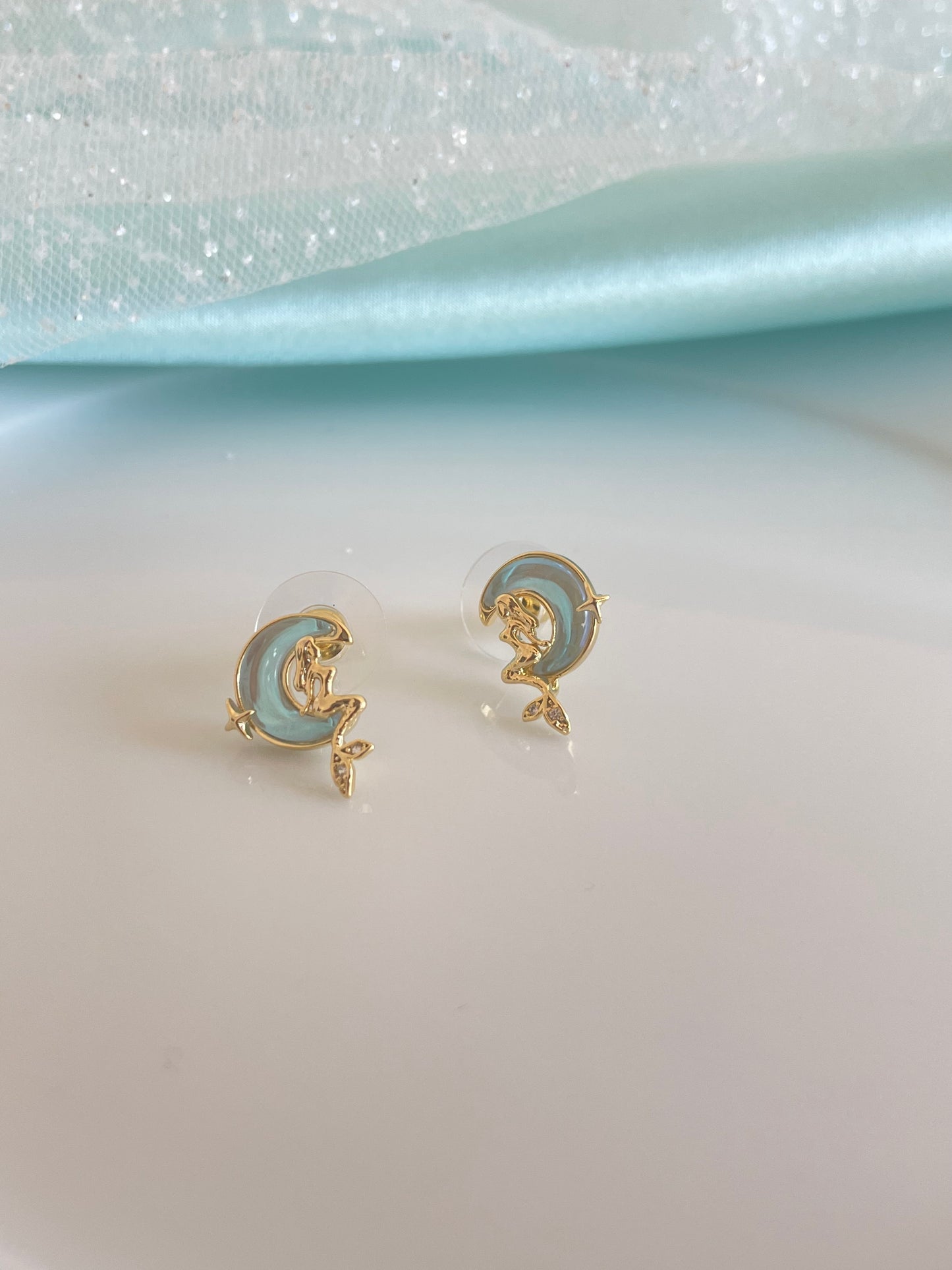 Mermaid earrings