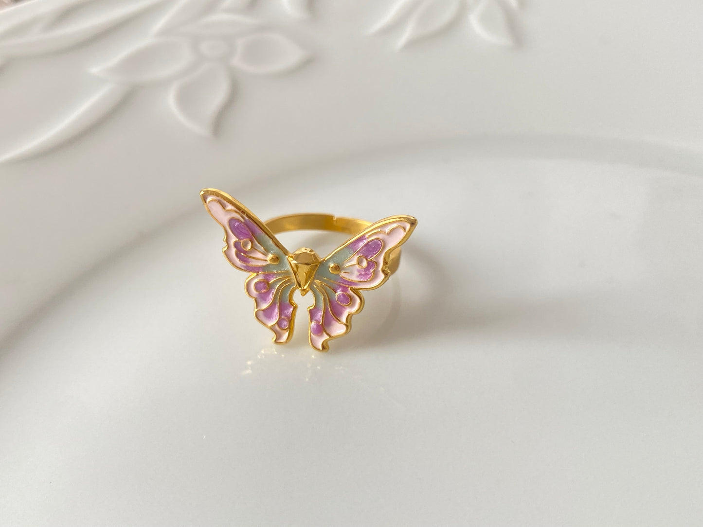 Fairytopia barbie butterfly rings