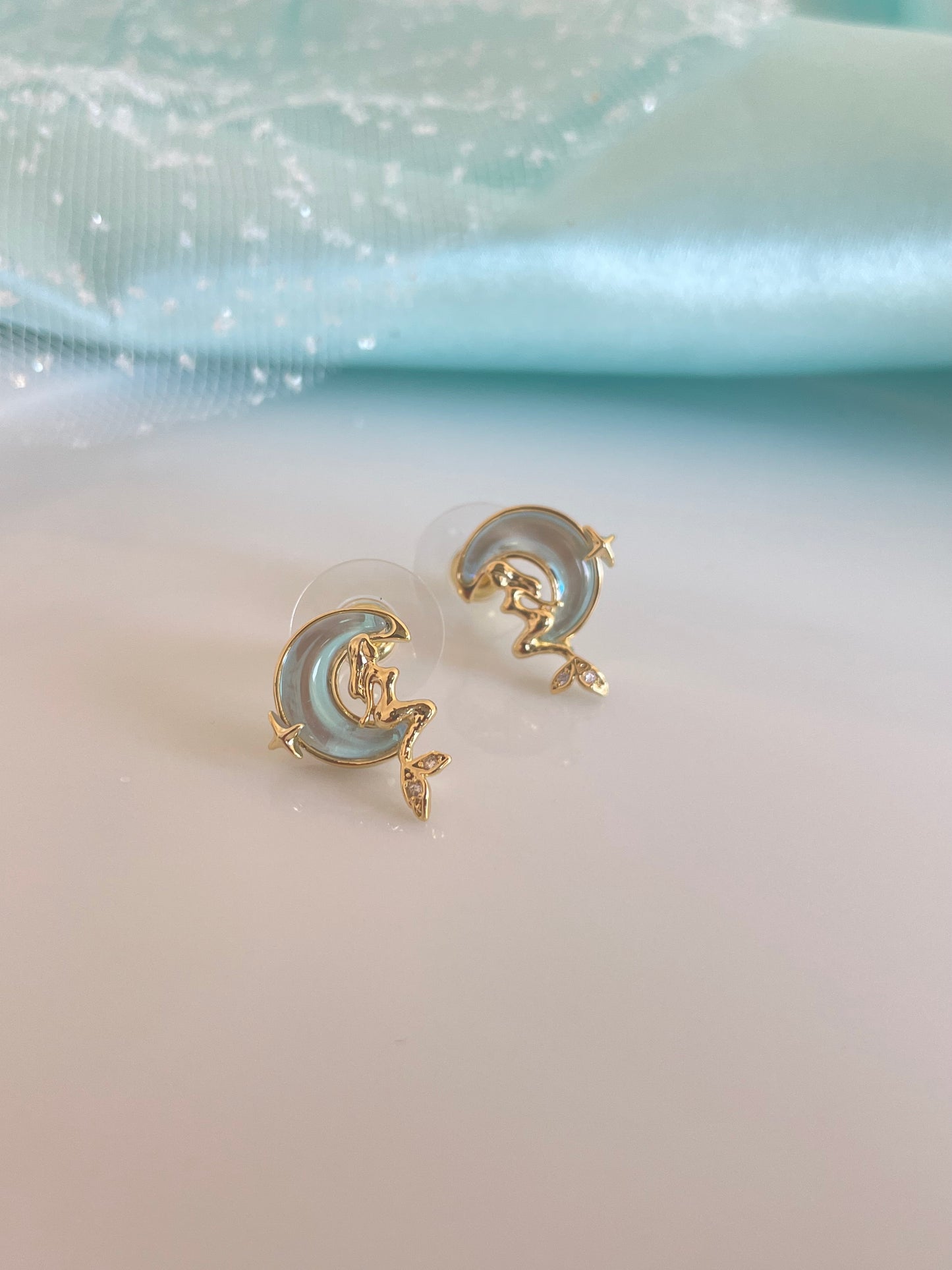 Mermaid earrings