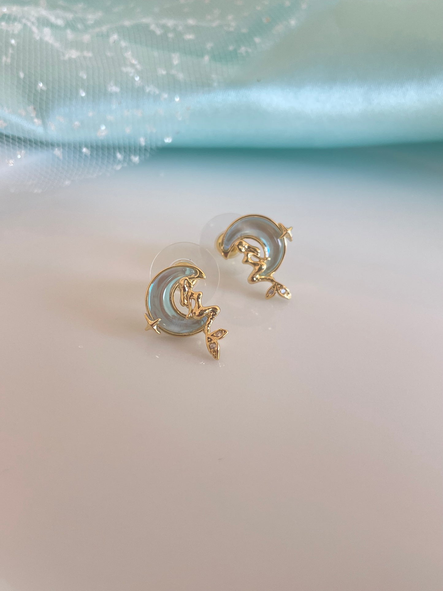 Mermaid earrings