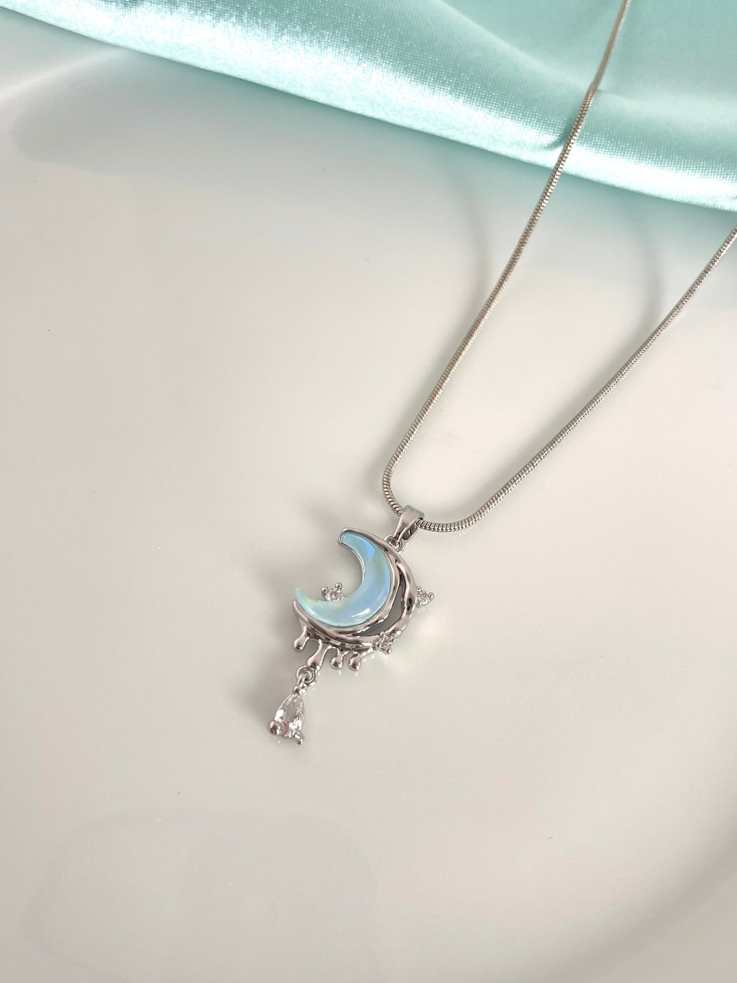 Blue Moon Necklace