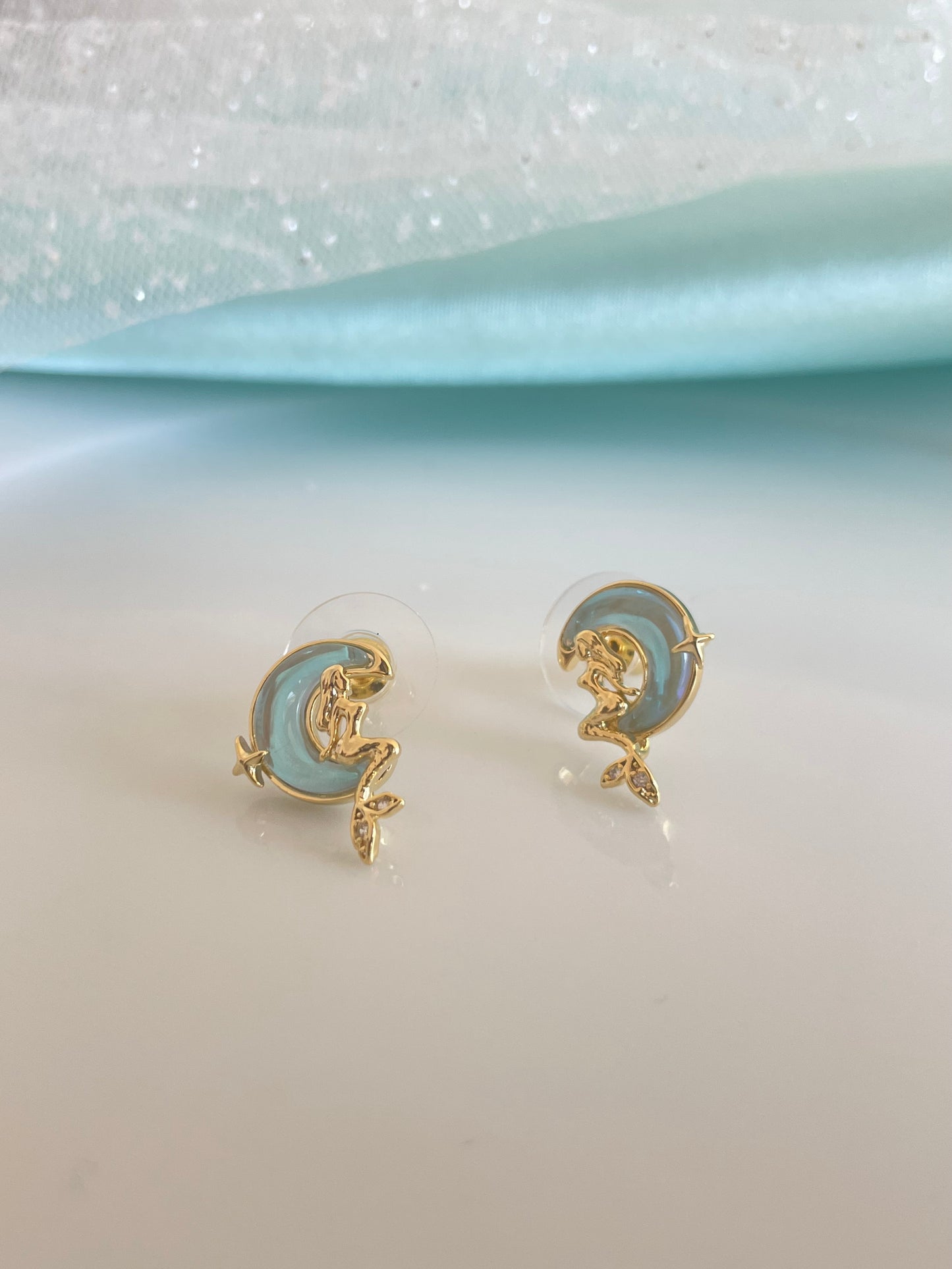 Mermaid earrings