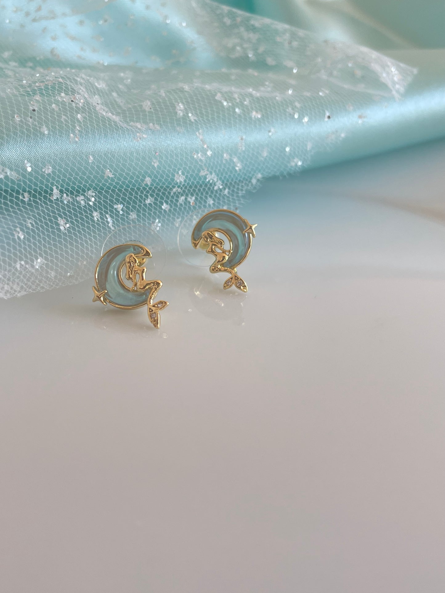 Mermaid earrings