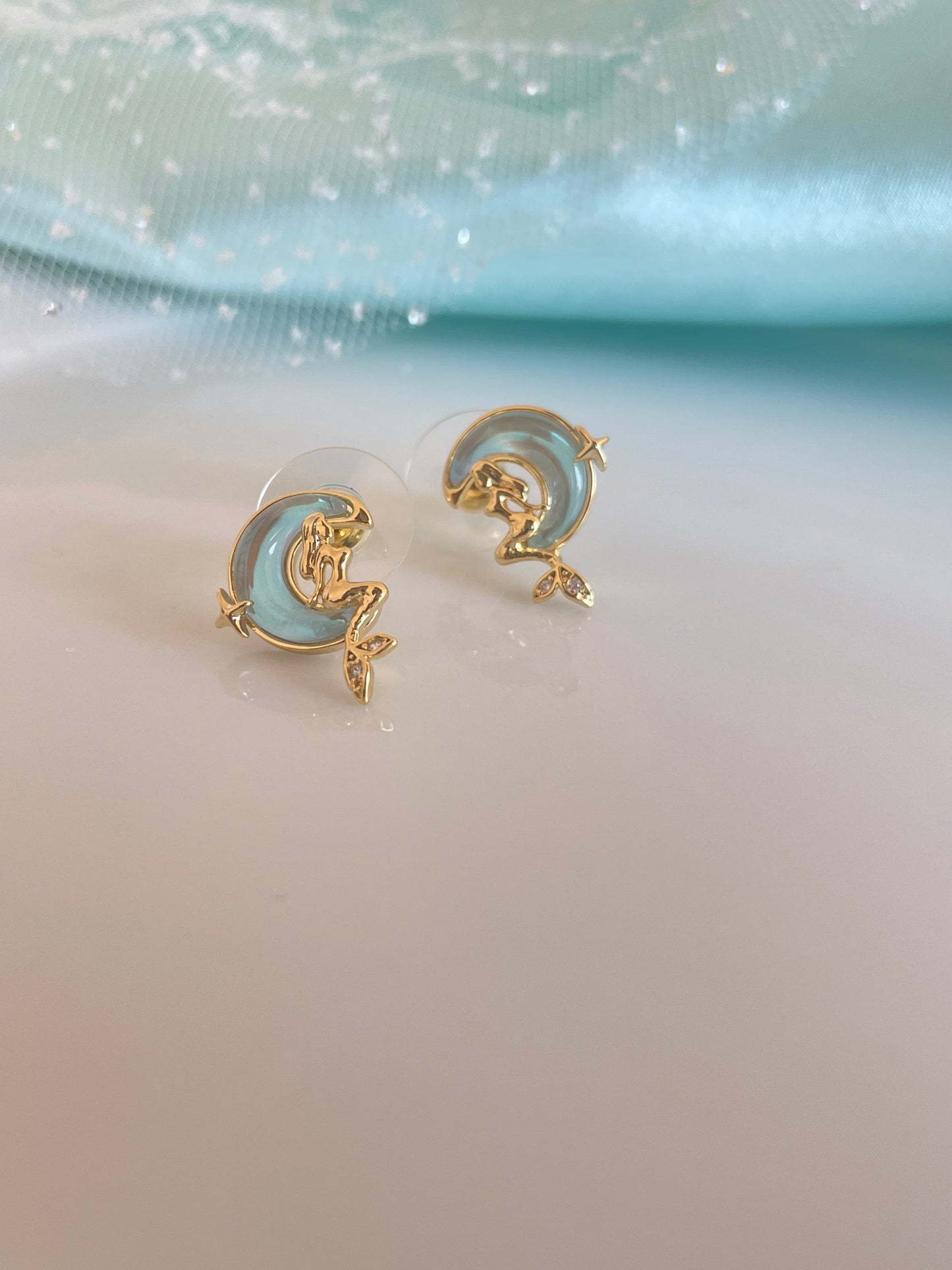 Mermaid earrings