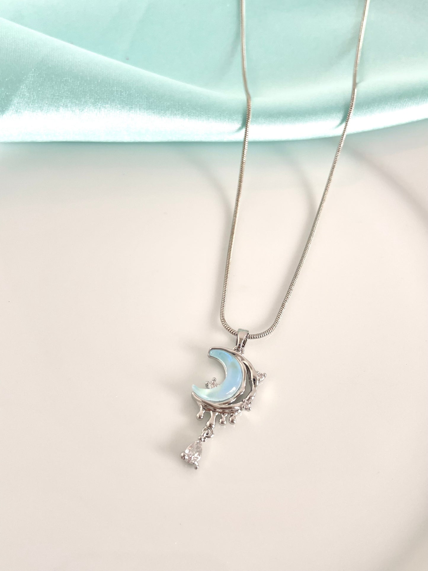 Blue Moon Necklace