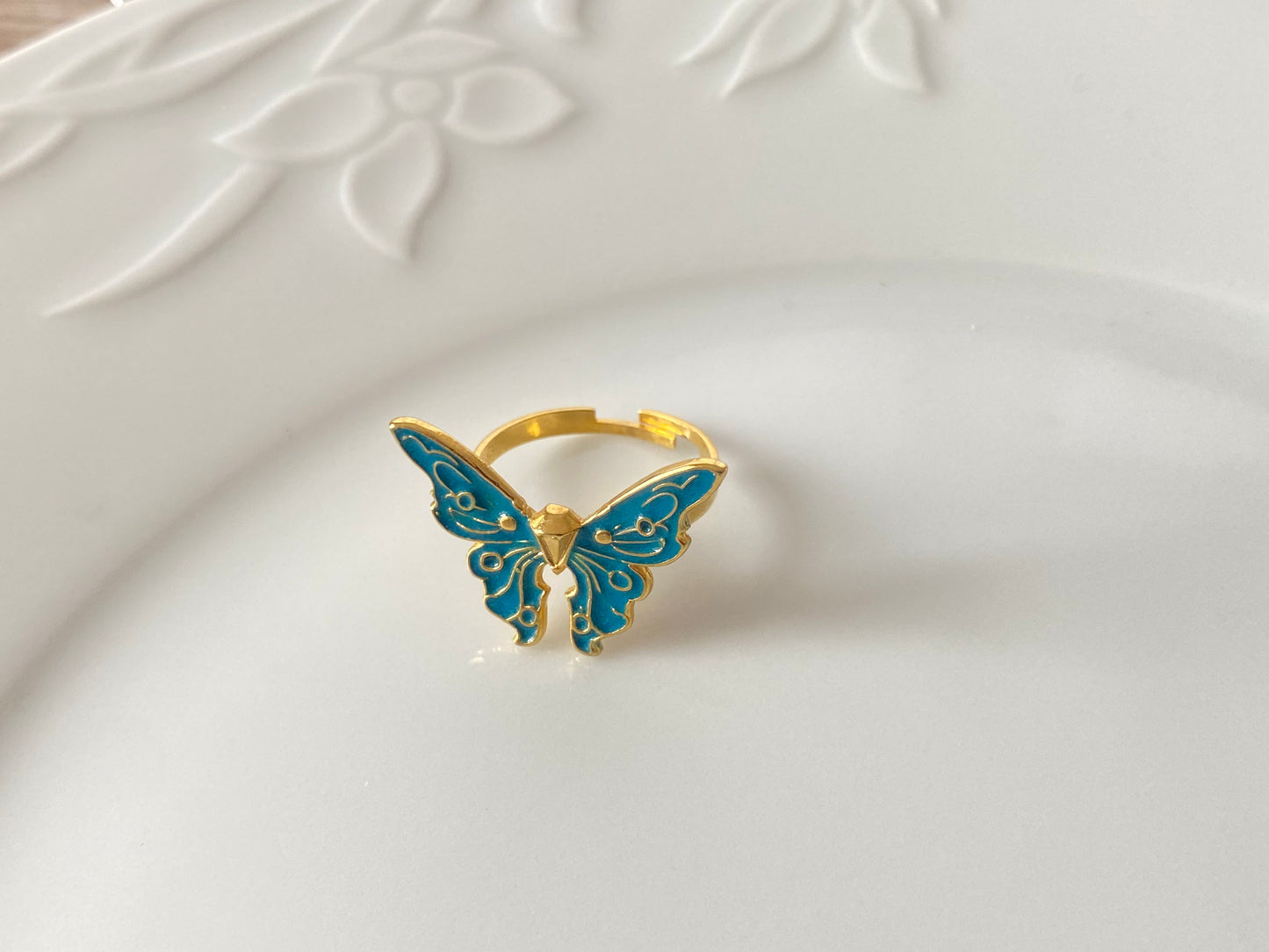 Fairytopia barbie butterfly rings