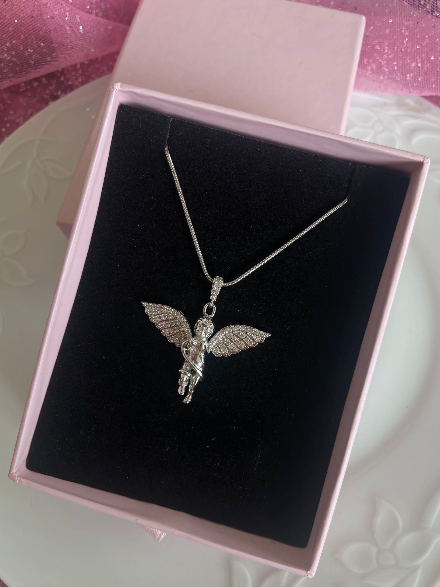 Winged Angel Necklace