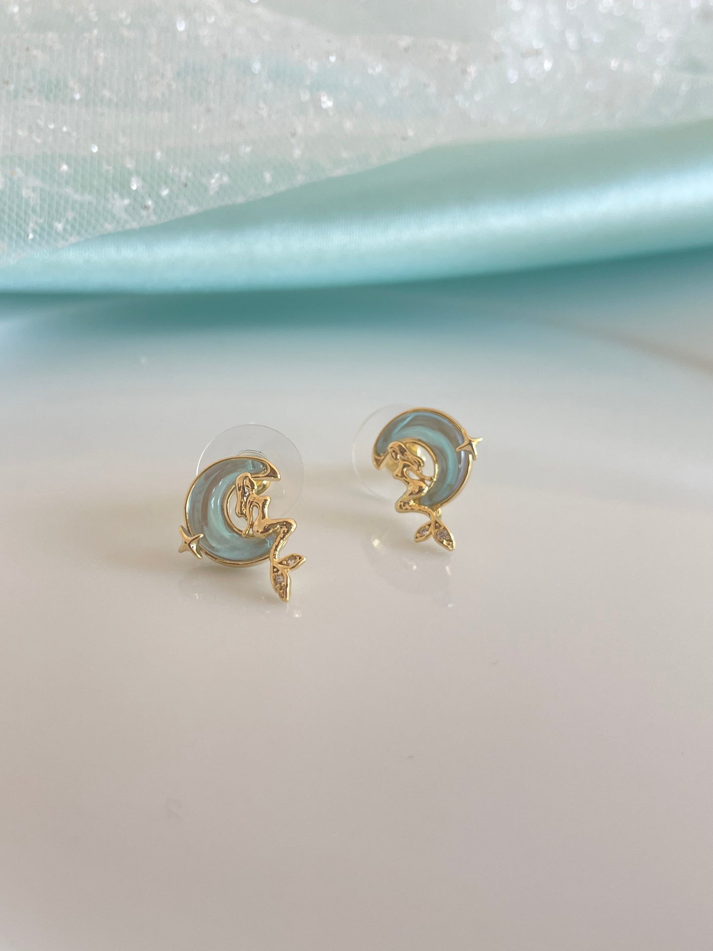 Mermaid earrings