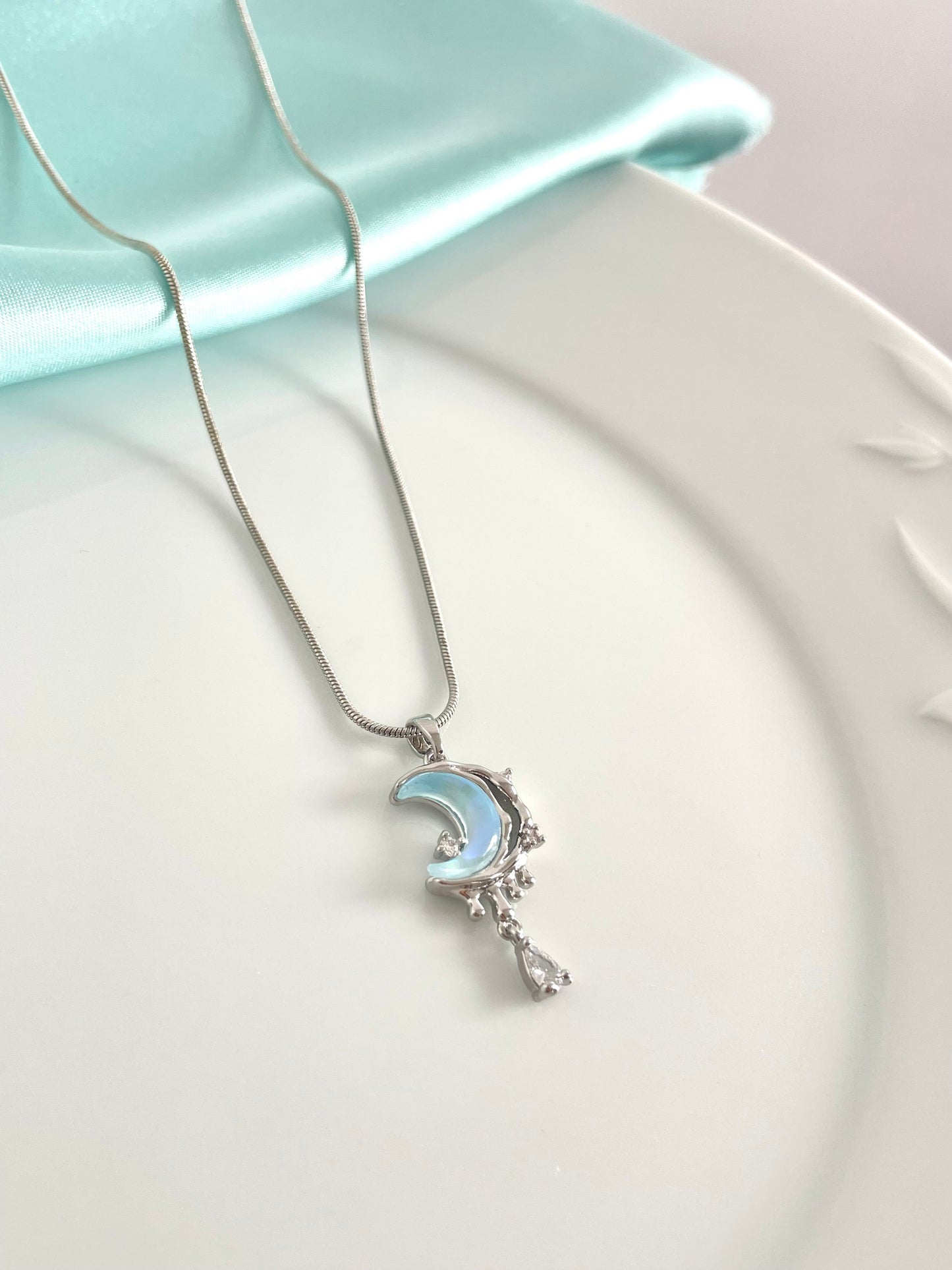 Blue Moon Necklace