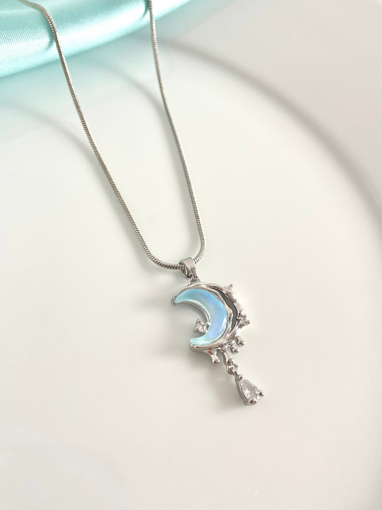 Blue Moon Necklace