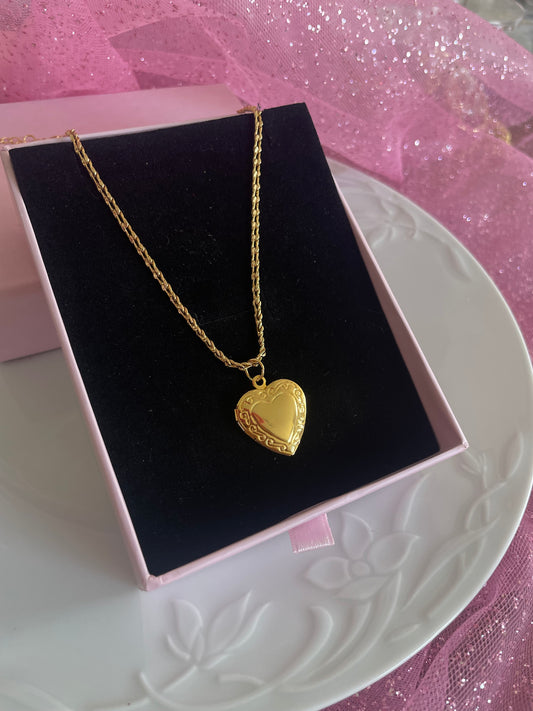 Dainty Locket Necklace