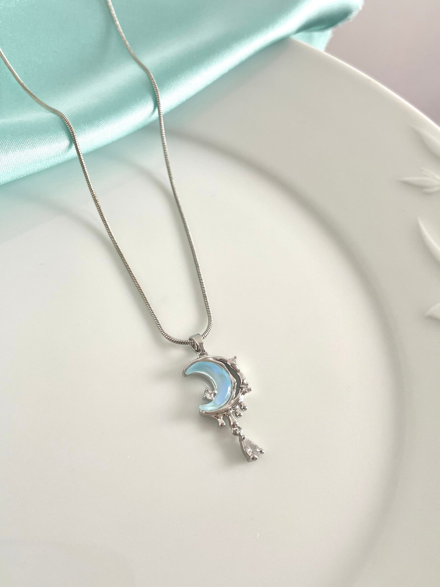 Blue Moon Necklace