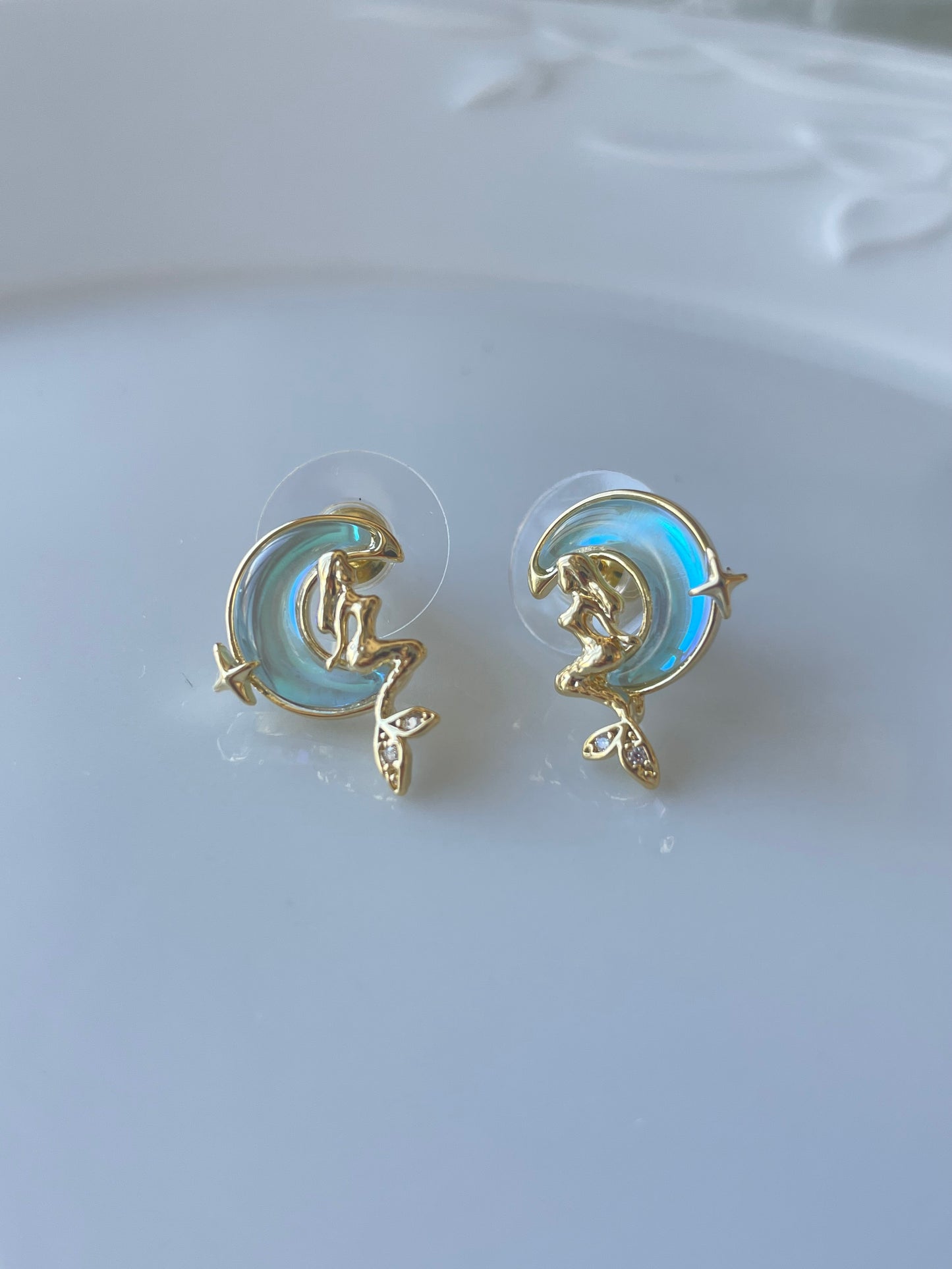 Mermaid earrings