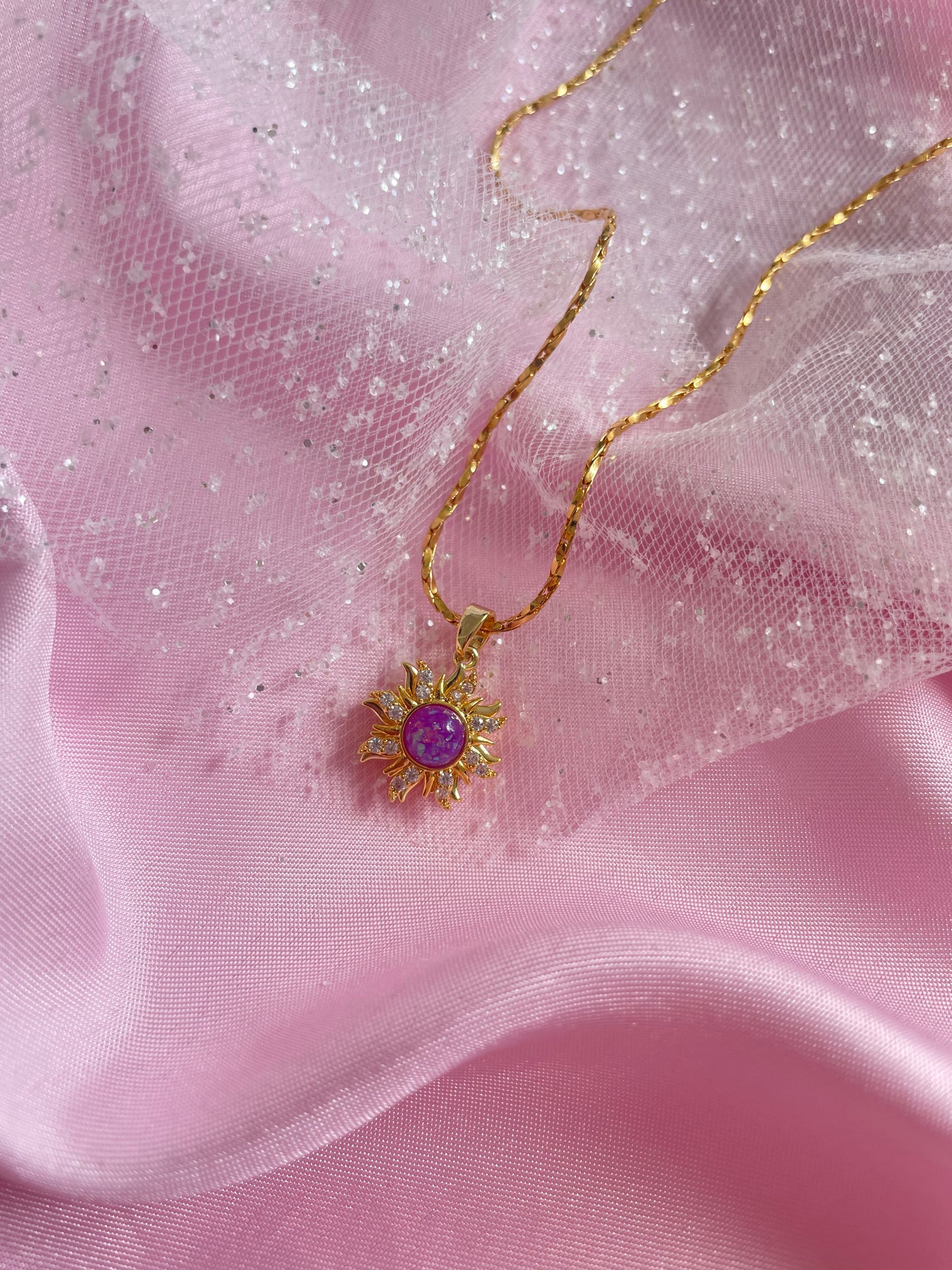 Rapunzel Spinning Necklace