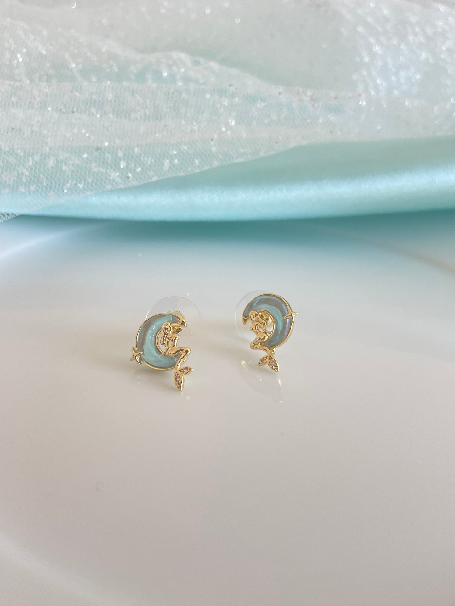 Mermaid earrings