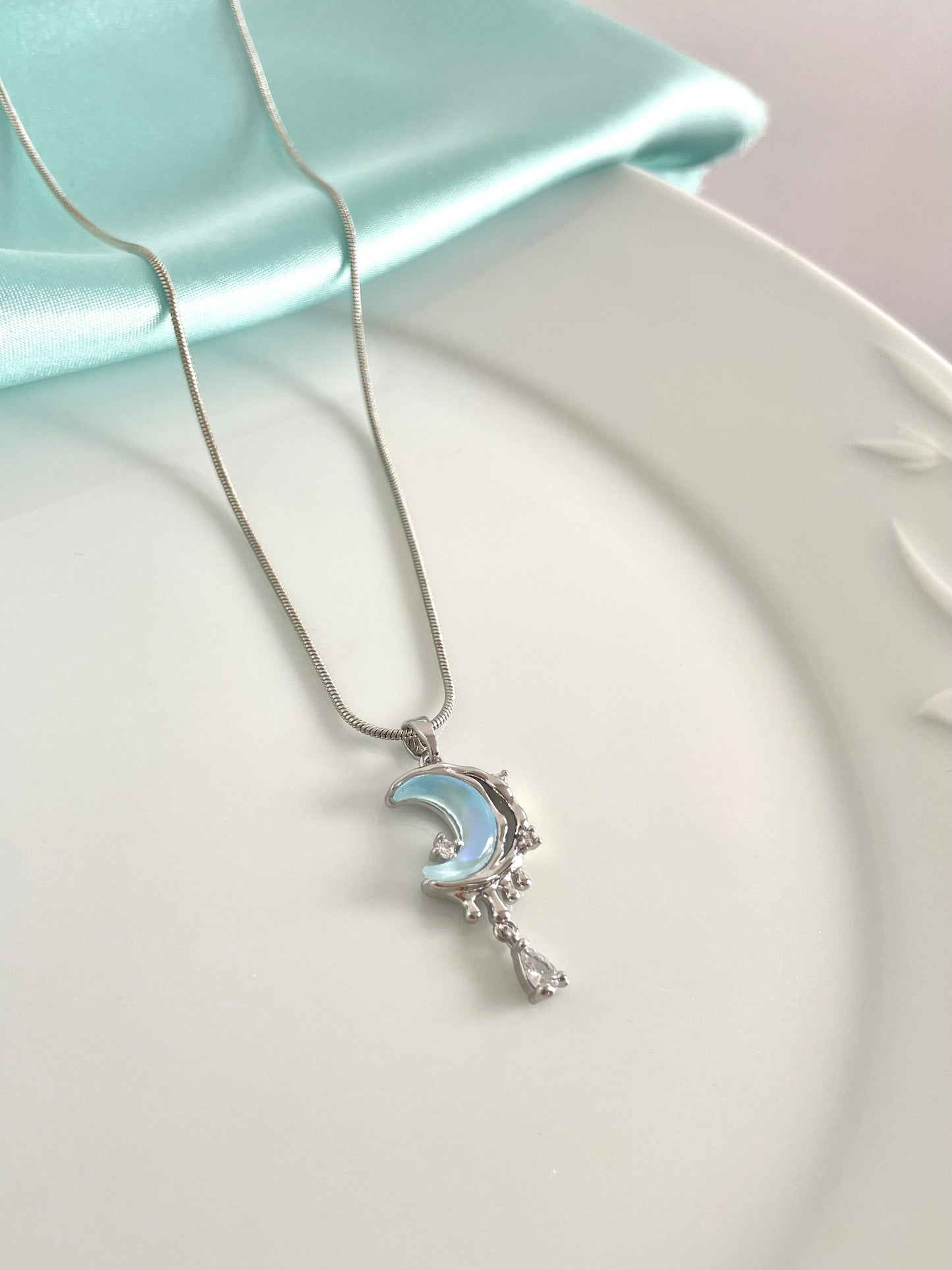 Blue Moon Necklace