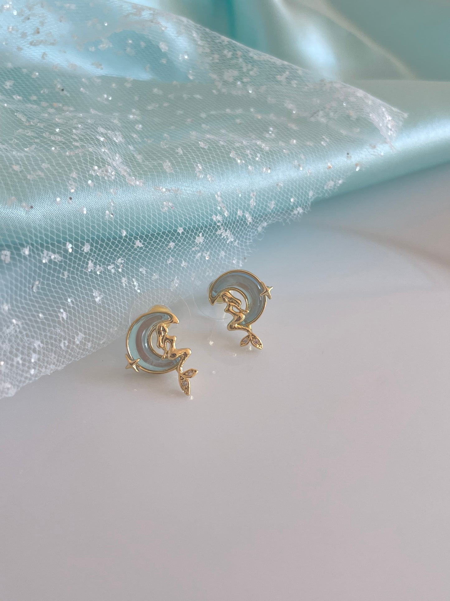 Mermaid earrings