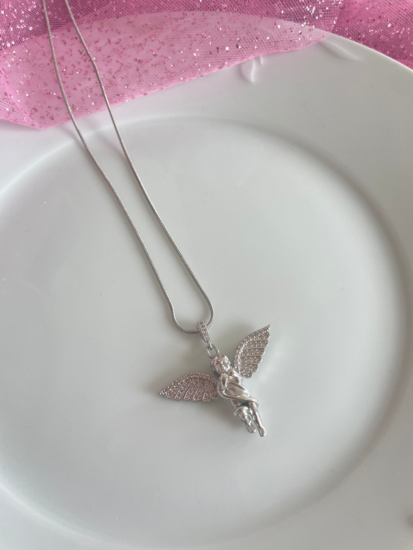 Winged Angel Necklace