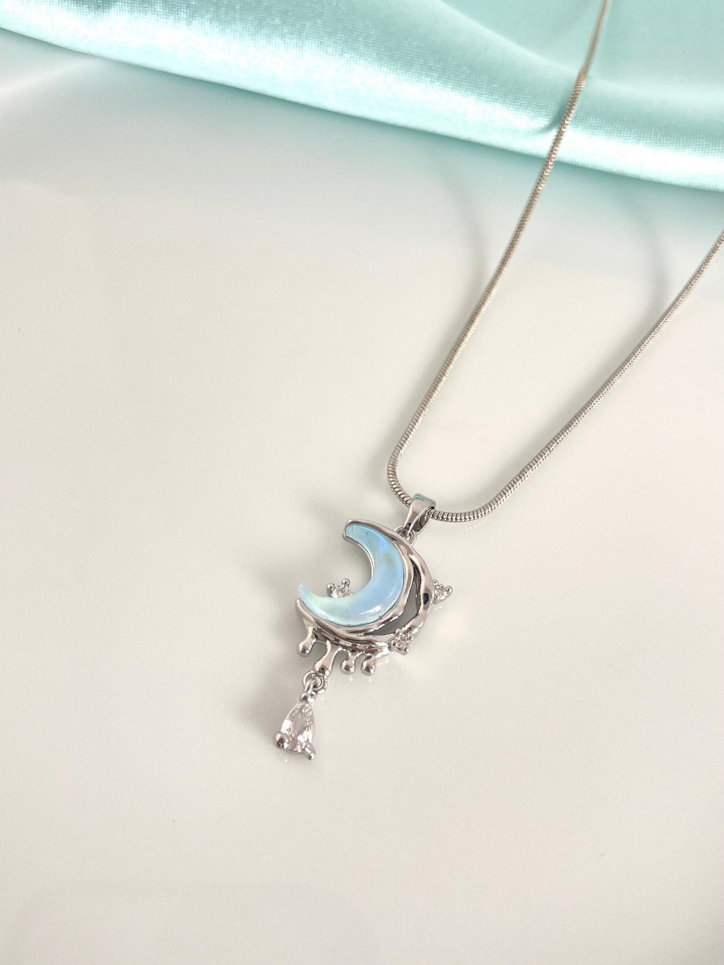 Blue Moon Necklace