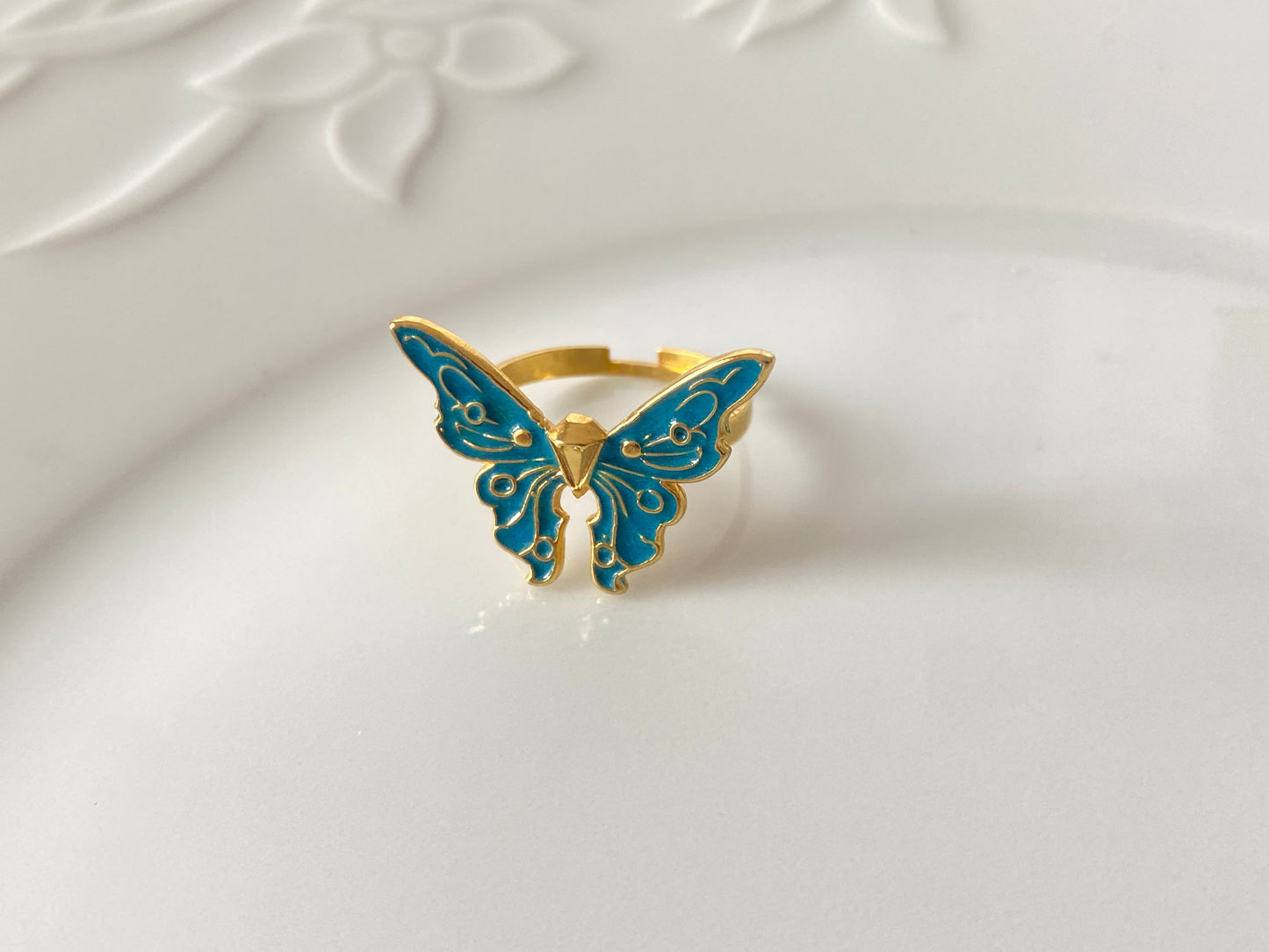 Fairytopia barbie butterfly rings