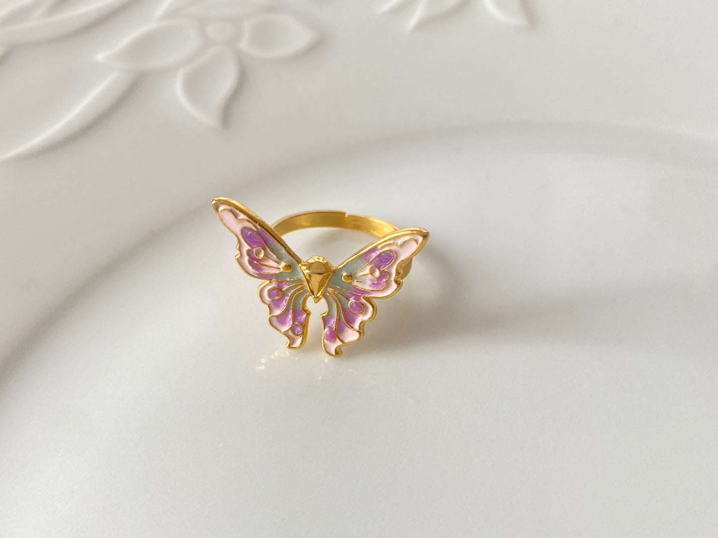 Fairytopia barbie butterfly rings