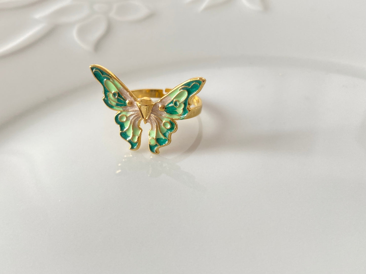 Fairytopia barbie butterfly rings