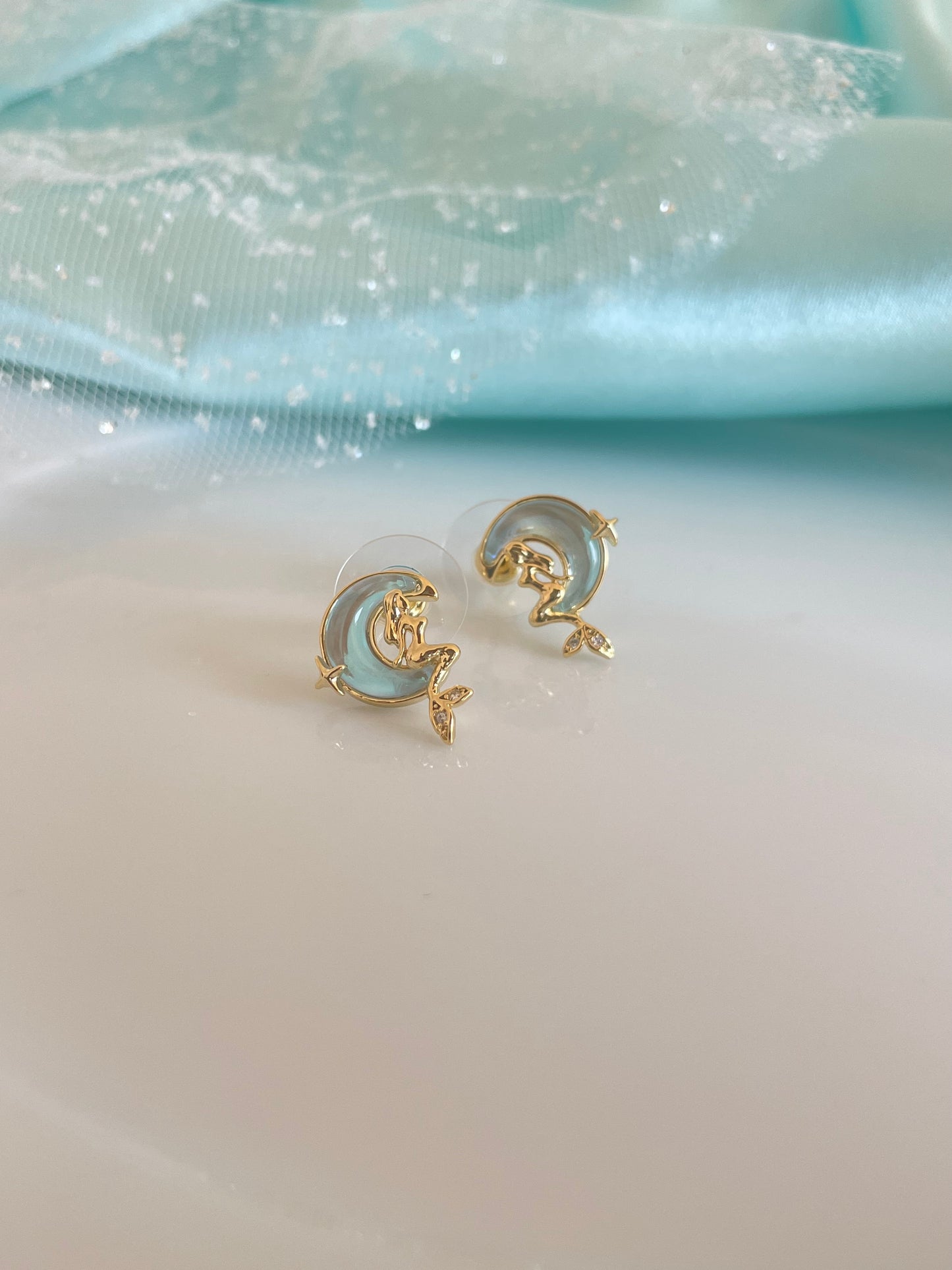 Mermaid earrings