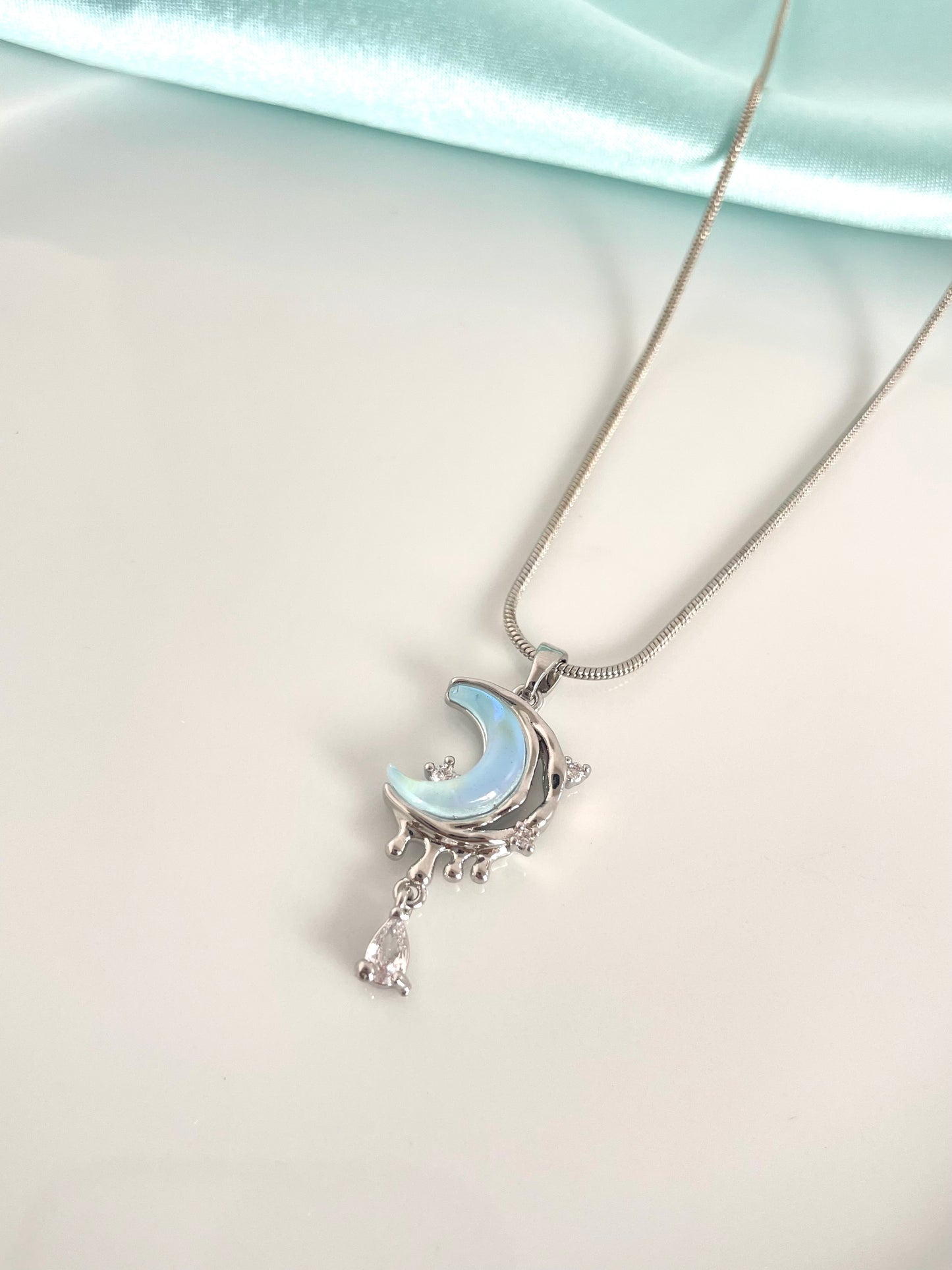 Blue Moon Necklace