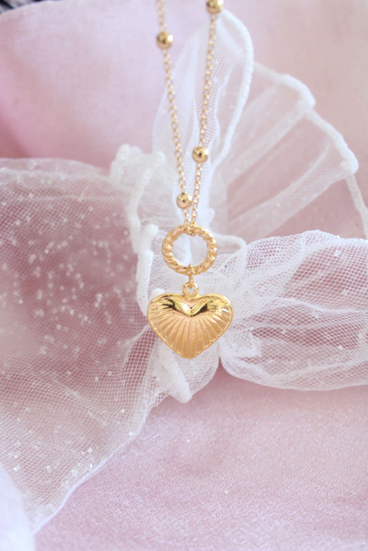 Barbie Movie Heart Necklace