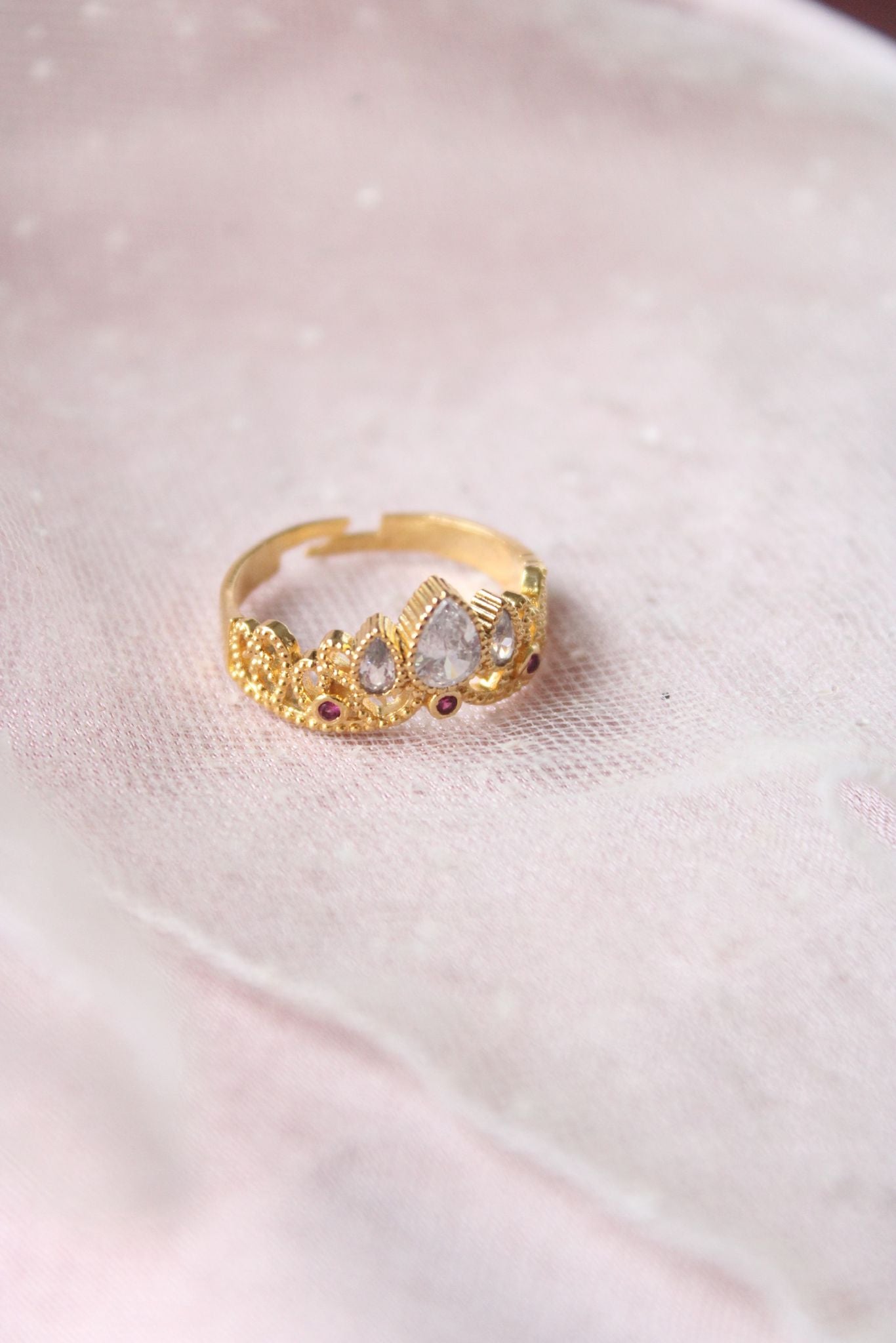 Rapunzel Crown Ring