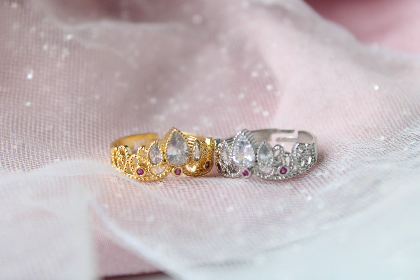 Rapunzel Crown Ring