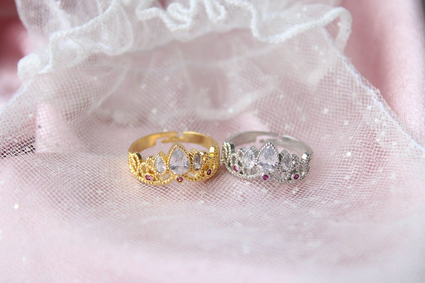 Rapunzel Crown Ring