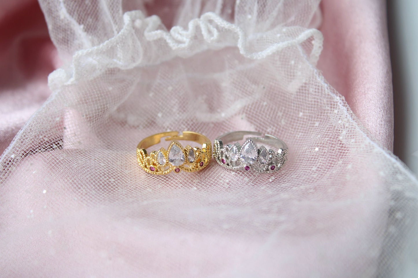 Rapunzel Crown Ring