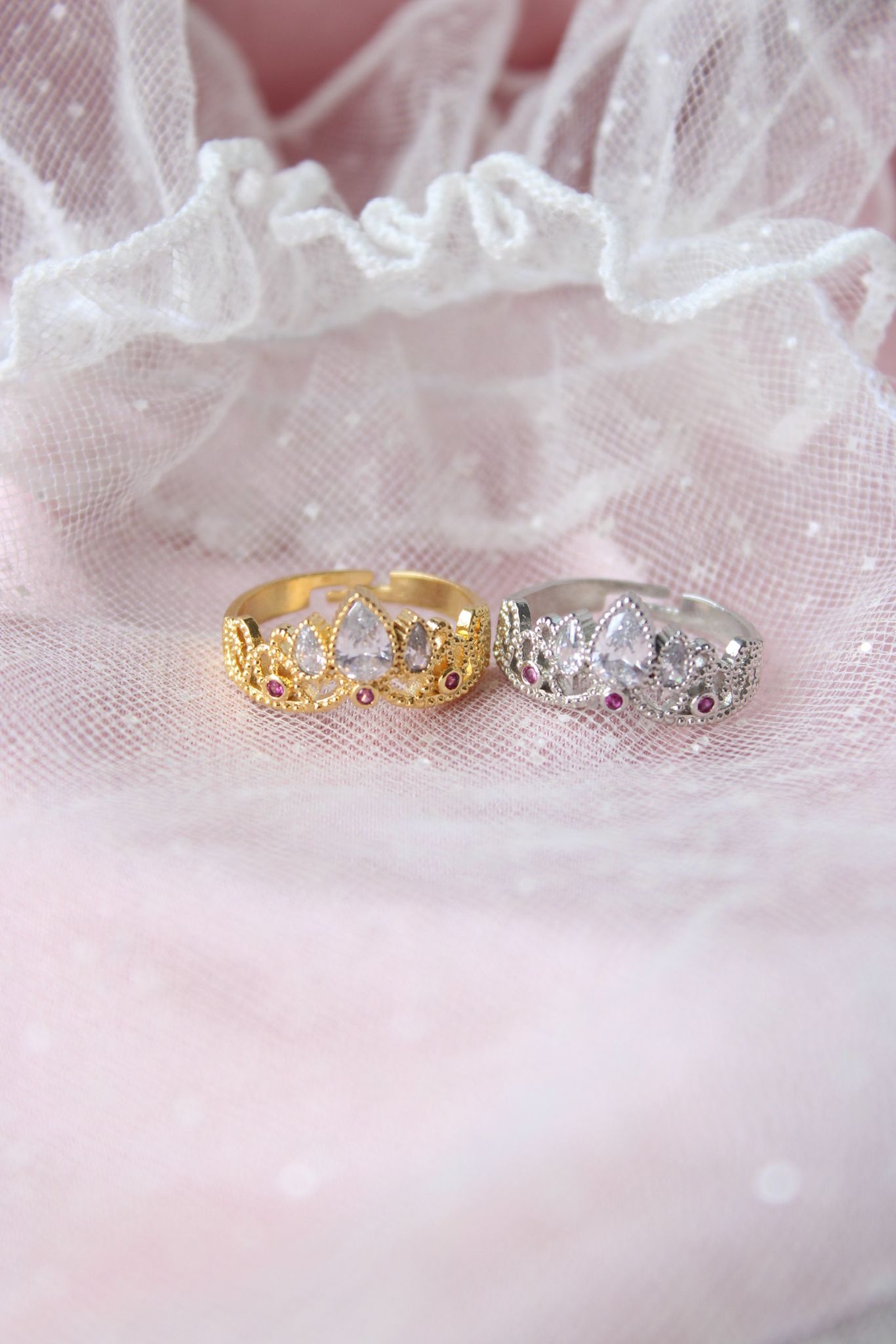 Rapunzel Crown Ring