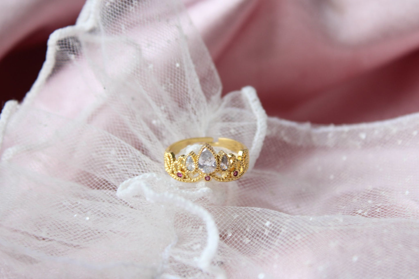 Rapunzel Crown Ring